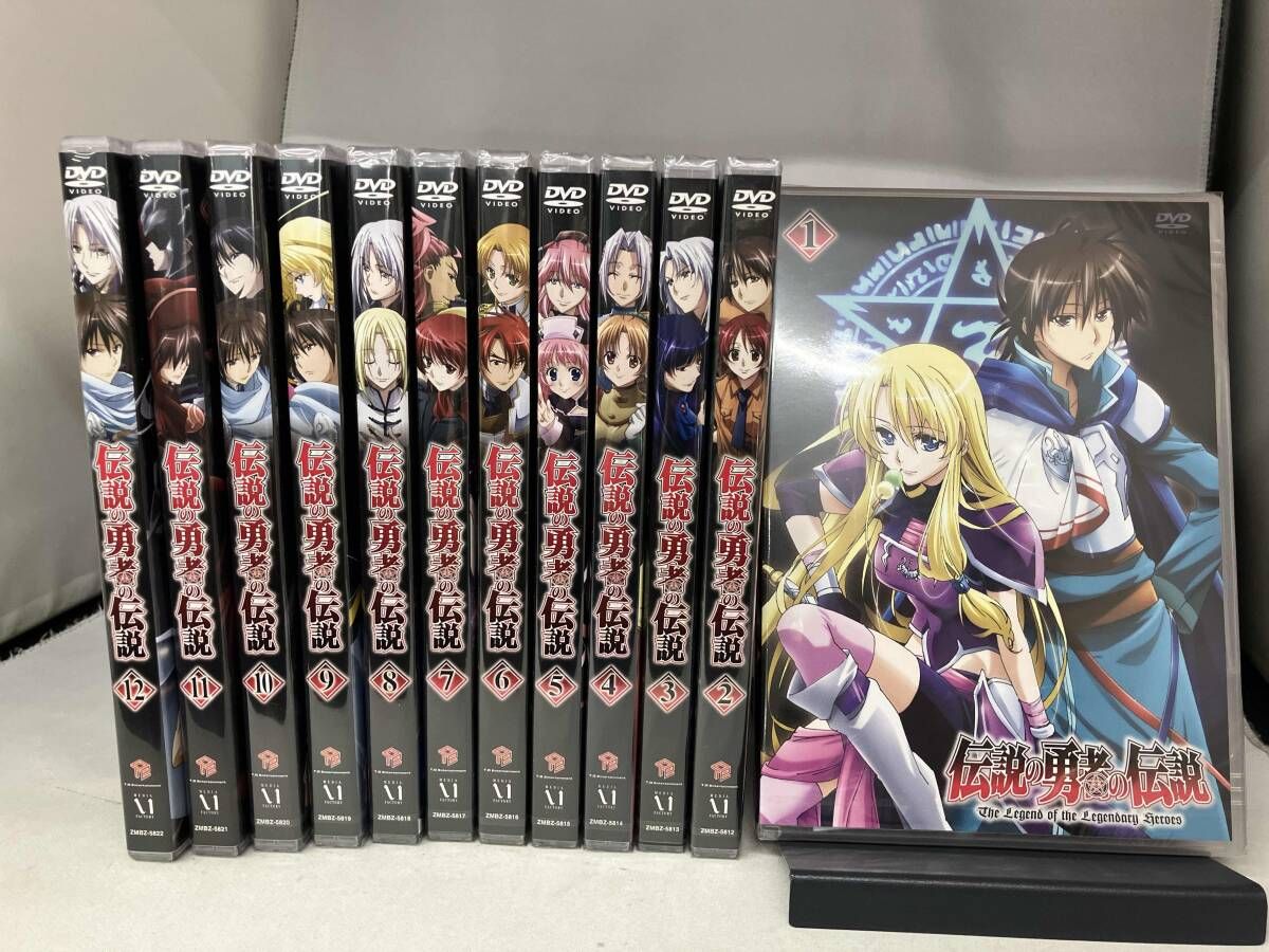 未開封品 伝説の勇者の伝説 第1～12巻セット 10本未開封）DVD 【※※※】[全12巻セット]伝説の勇者の伝説 第1~12巻