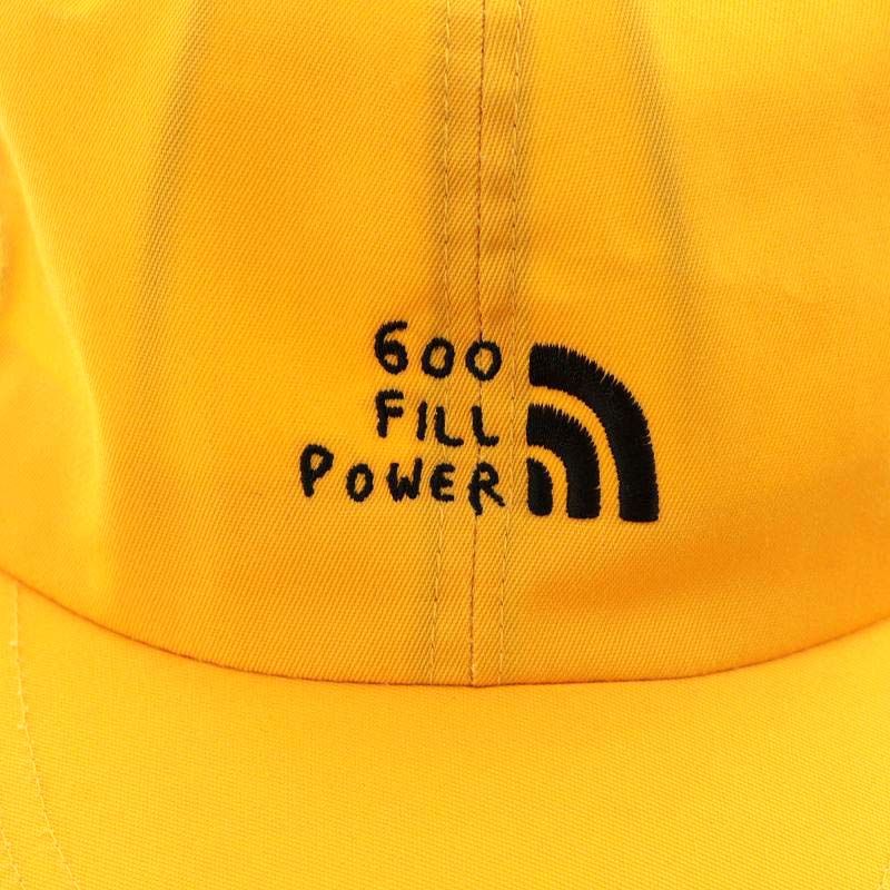 700fill 1LDK 600FILL POWER キャップ 野球帽 帽子 ロゴ刺繍 F 黄 