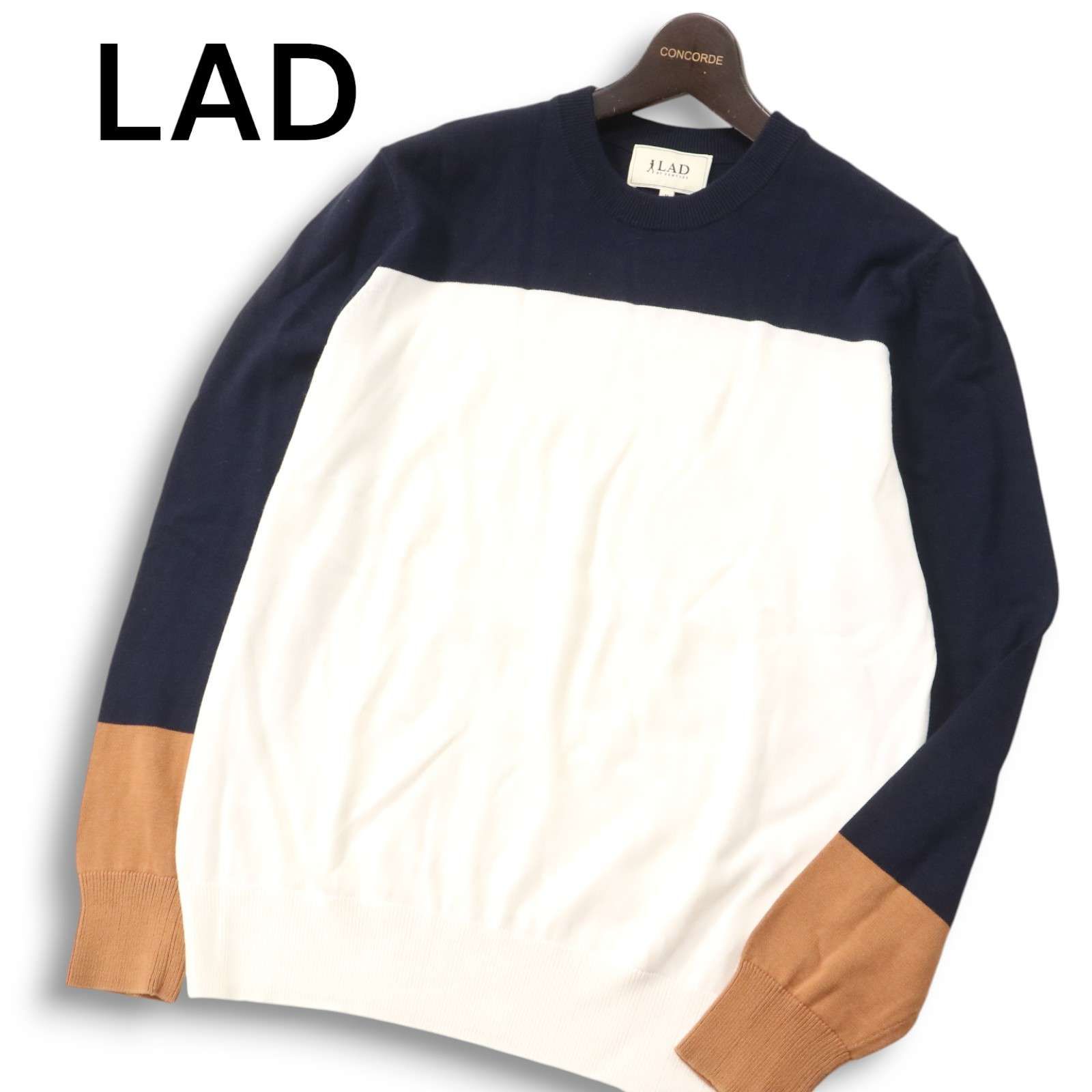 LAD BY DEMYLEE ラッドバイデミリー 通年 コットン ニット セーター Sz 