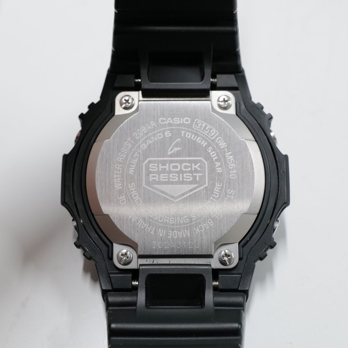 GW-M5610 CASIO G-SHOCK メンズ 腕時計 USED美品 カシオ タフソーラー 