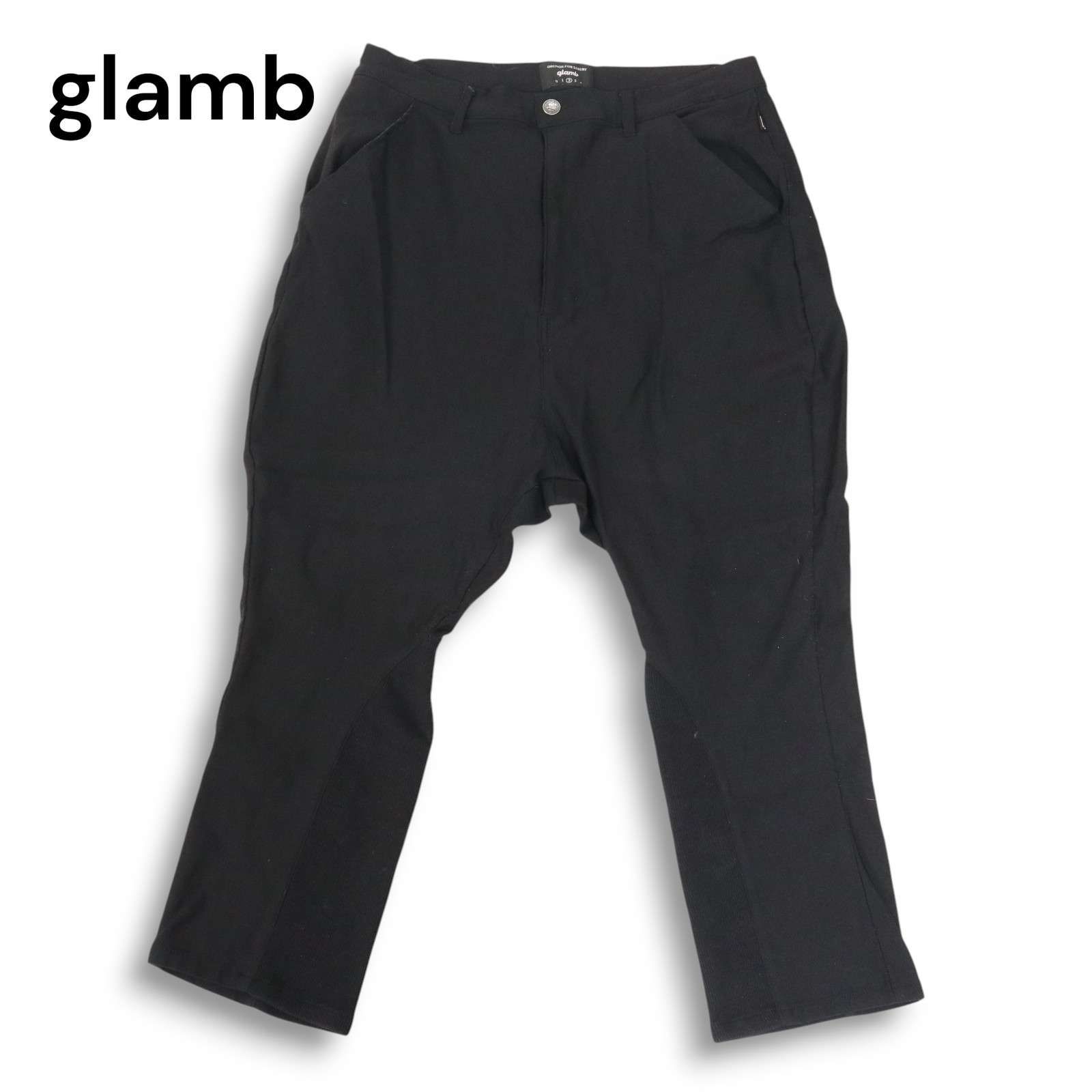 1度着美品 グラム サルエル シモン ジョッパーズパンツ size 2 glamb グラム 【Simon cropped jodhpurs pants】 シモン