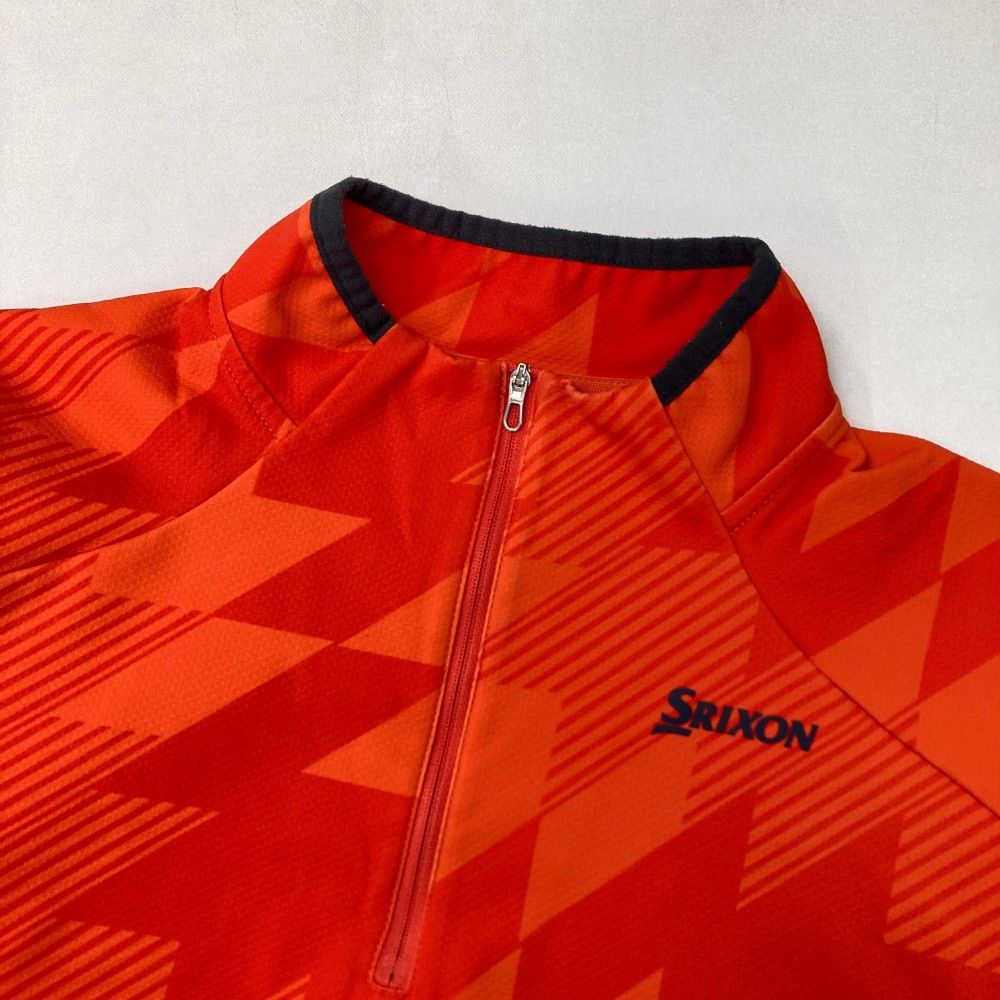 サイズ：L SRIXON スリクソン 2023年モデル ハーフジップ 長袖Tシャツ