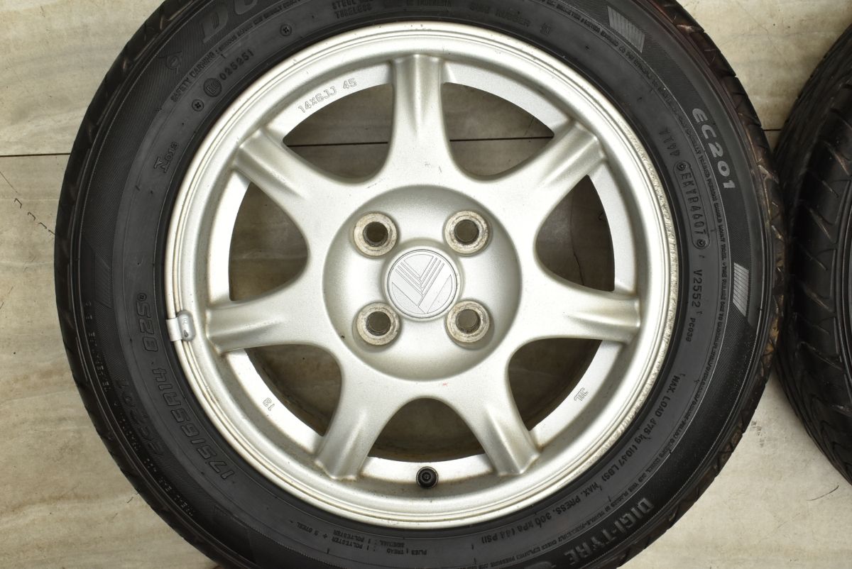 希少品】マツダ NA ユーノスロードスター 純正 14in 6J +45 PCD100 希少品】マツダ NA ユーノスロードスター 純正 14in 6J +45 PCD100
