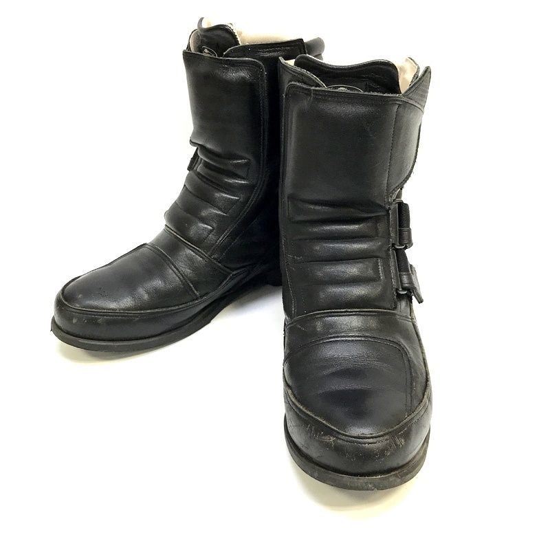 KUSHITANI クシタニ GUARD SHOES K-4518Z ガルドシューズ4 レザーブーツ 25.5cm メンズ オートバイ ツーリング バイク用品 TA3413