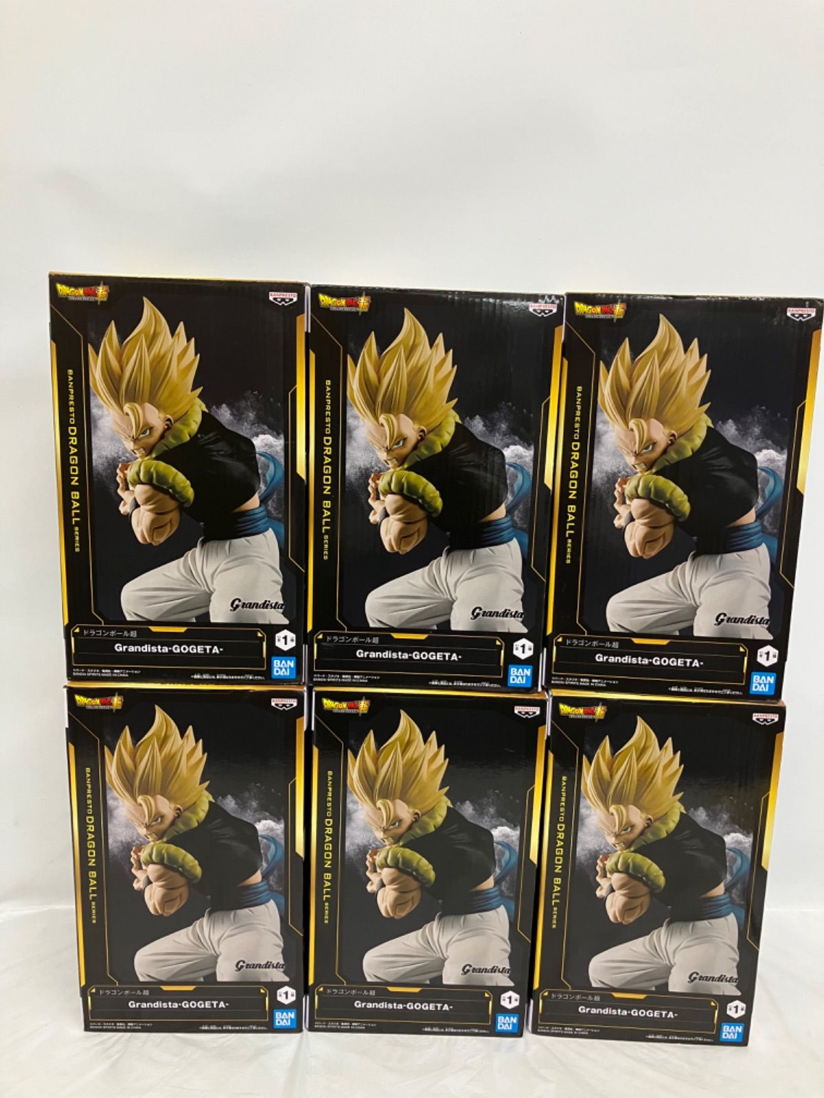 ドラゴンボール超 Grandista ゴジータ フィギュア 6個 18個