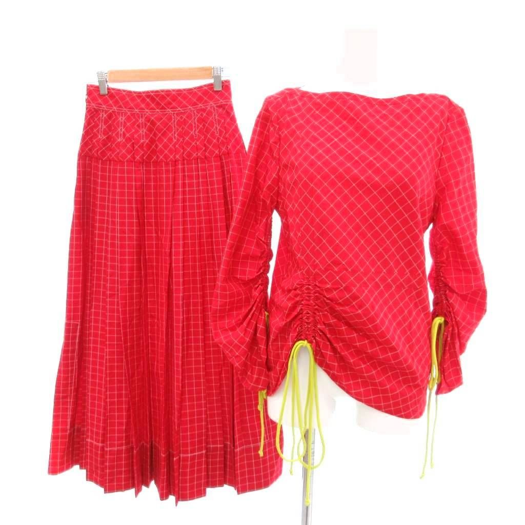 TORY BURCH セットアップ 値下げ【美品】TORY BURCH ツイード風ドレス