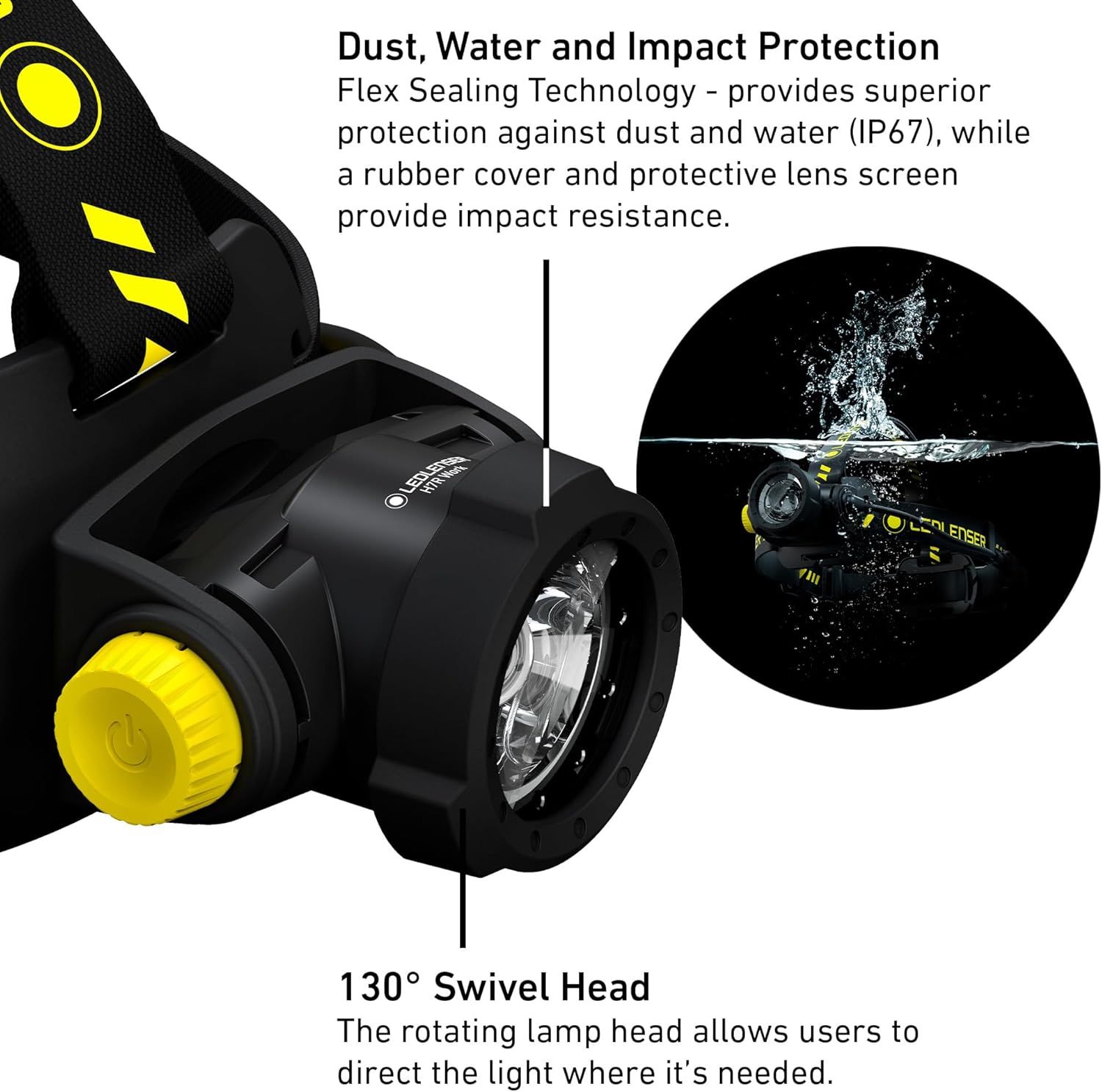 Ledlenser(レッドレンザー) LEDヘッドライト H Workシリーズ
