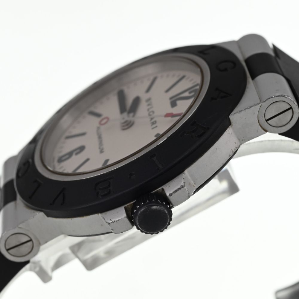 ブルガリ BVLGARI AL38A アルミニウム デイト 自動巻き メンズ ブルガリ BVLGARI AL38A アルミニウム デイト 自動巻き メンズ