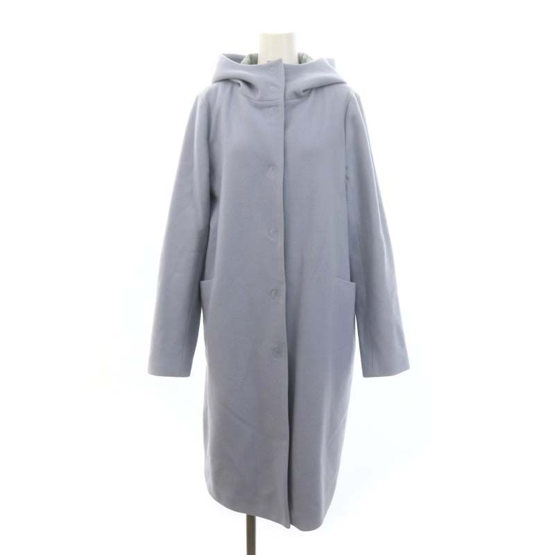 theory ロングコート　グレー　サイズS Theory luxe - theory luxe 20AW 完売 ロングフーディーコートの通販