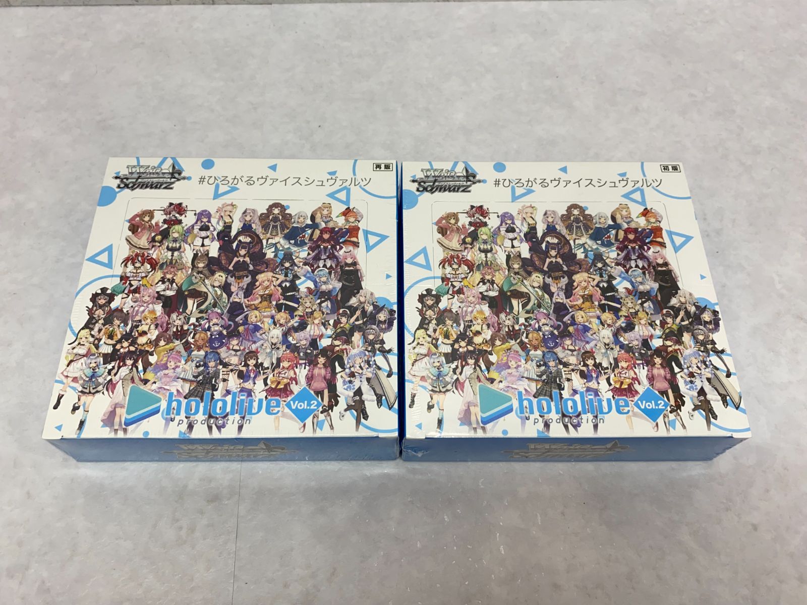 ヴァイスシュヴァルツ ホロライブプロダクションVol.2 2BOX シュリンク付き
