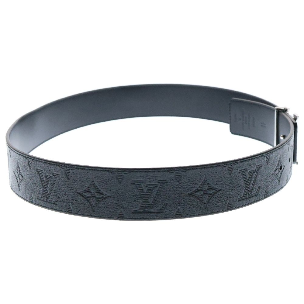 LOUIS VUITTON (ルイヴィトン) LVロゴ モノグラム シャドウ レザー