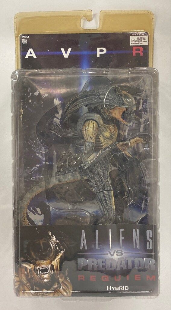 NECA ACTION FIGURE HYBRID 口開き 7インチ