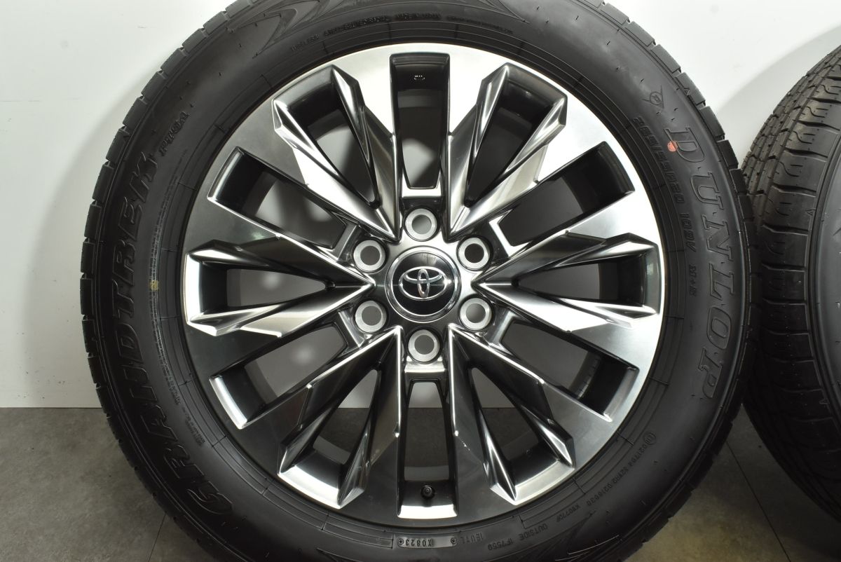 新車外し品】トヨタ ランドクルーザー 300 ZX 純正 20in 8J +60 PCD139