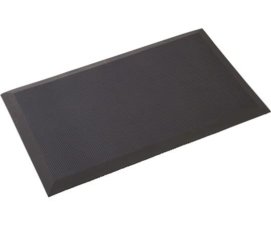 2営業日で発送 日本緑十字社 緑十字 疲労軽減マット AFM-4575BK 黒 450×750mm 345008 7047