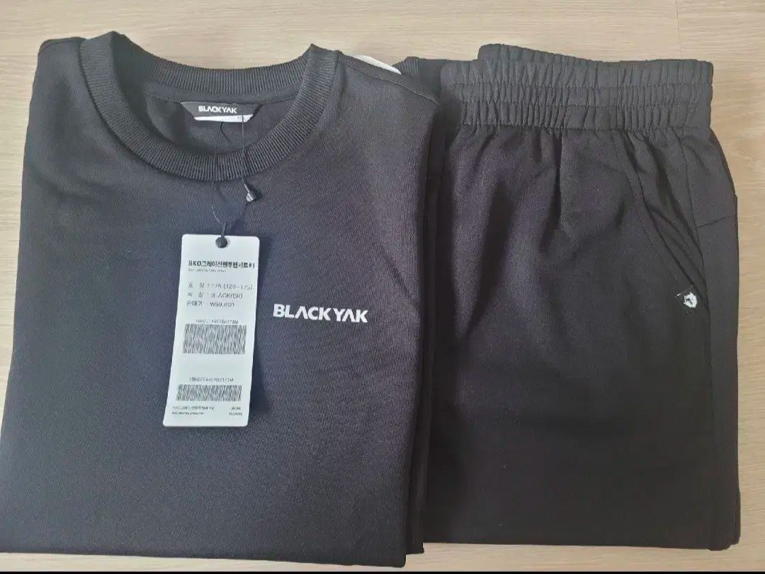 BLACK YAK ブラックヤク トレーナー トレーニング セット 黒
