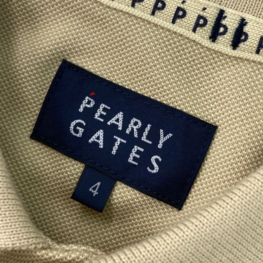 サイズ：4 PEARLY GATES パーリーゲイツ ジップパーカー