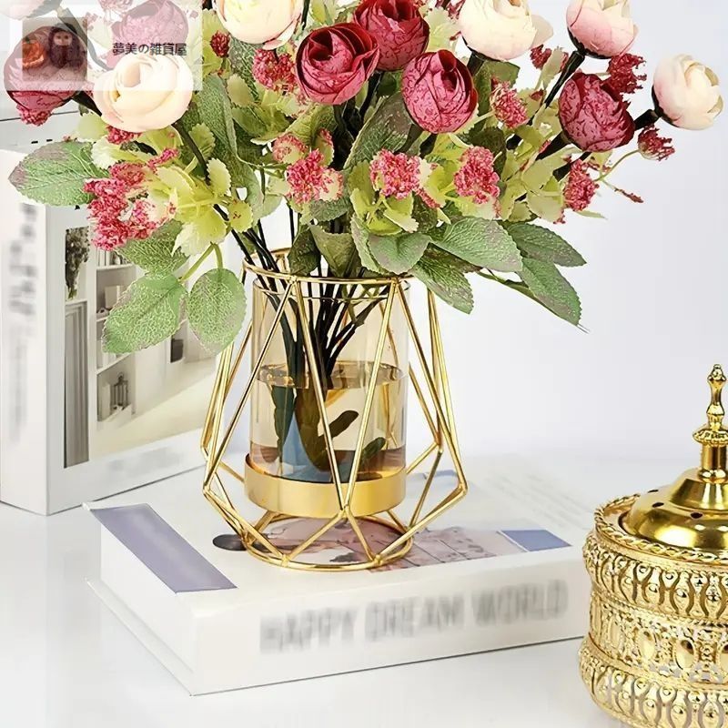 エレガント 薔薇雑貨★花瓶★新品 楽天市場】 生け花 置き物 ガラス 北欧 シック 花瓶 エレガント