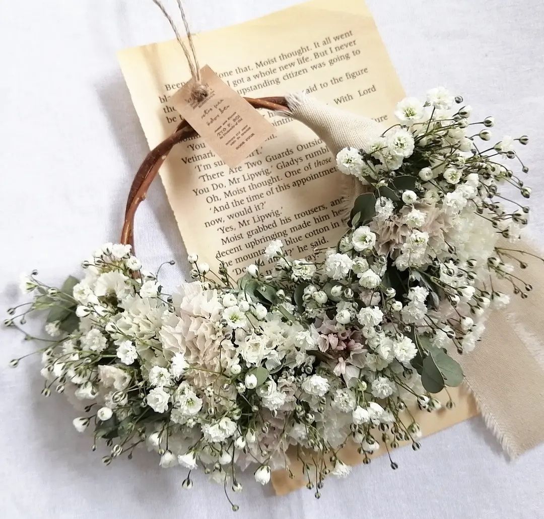 ドライフラワーリース ～Baby's Breath～ ハンドメイド・オーダー
