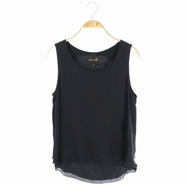 Drawer(ドゥロワー) シルクノースリーブトップス カット #78899