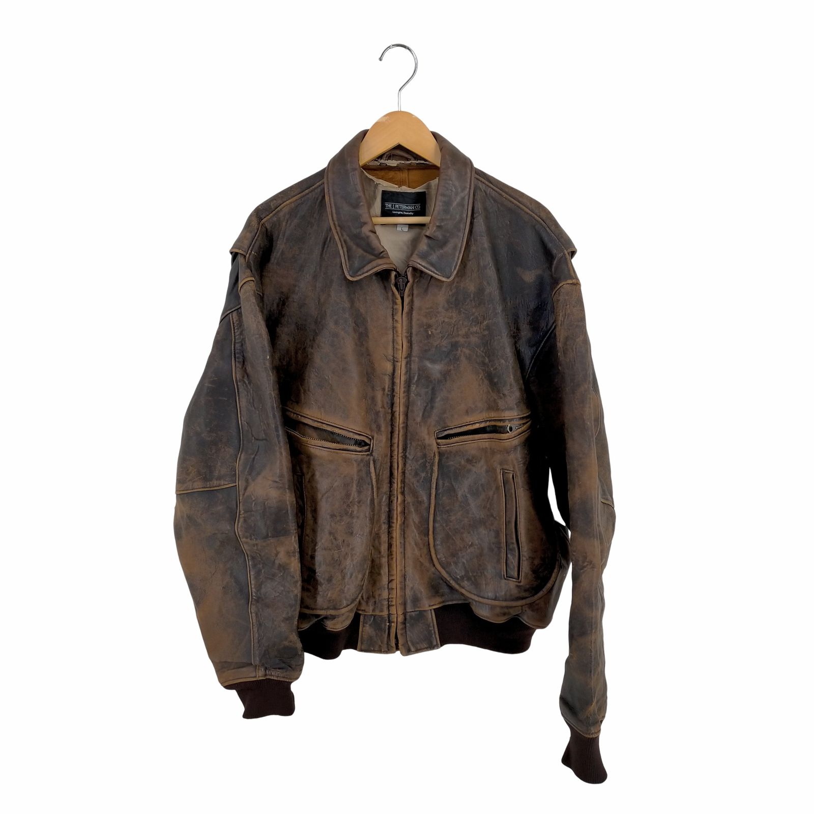 フルギ The J.PETERMAN COMPANY レザージャケット TALON メンズ フルギ The J.PETERMAN COMPANY レザージャケット TALON メンズ