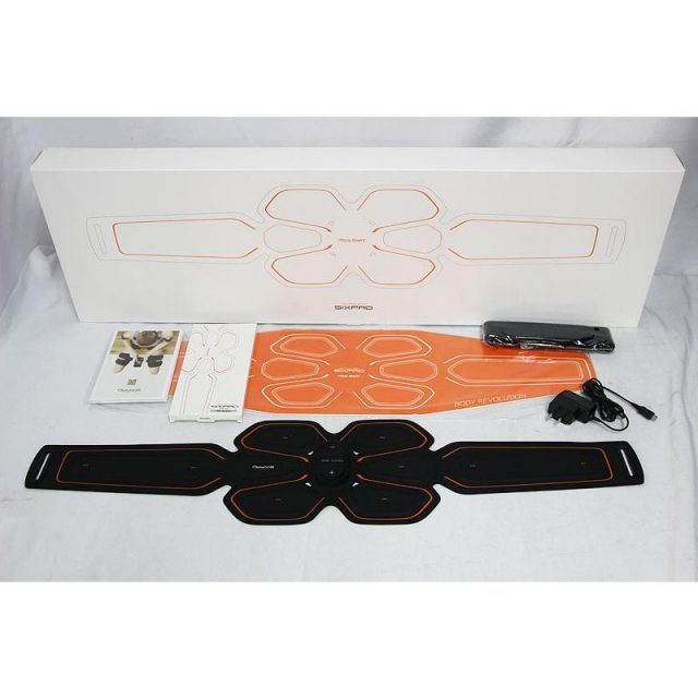△MTG SIXPAD シックスパッド Abs Belt アブズベルト LL|3Ｌサイズ ジェルシート付き 元箱あり