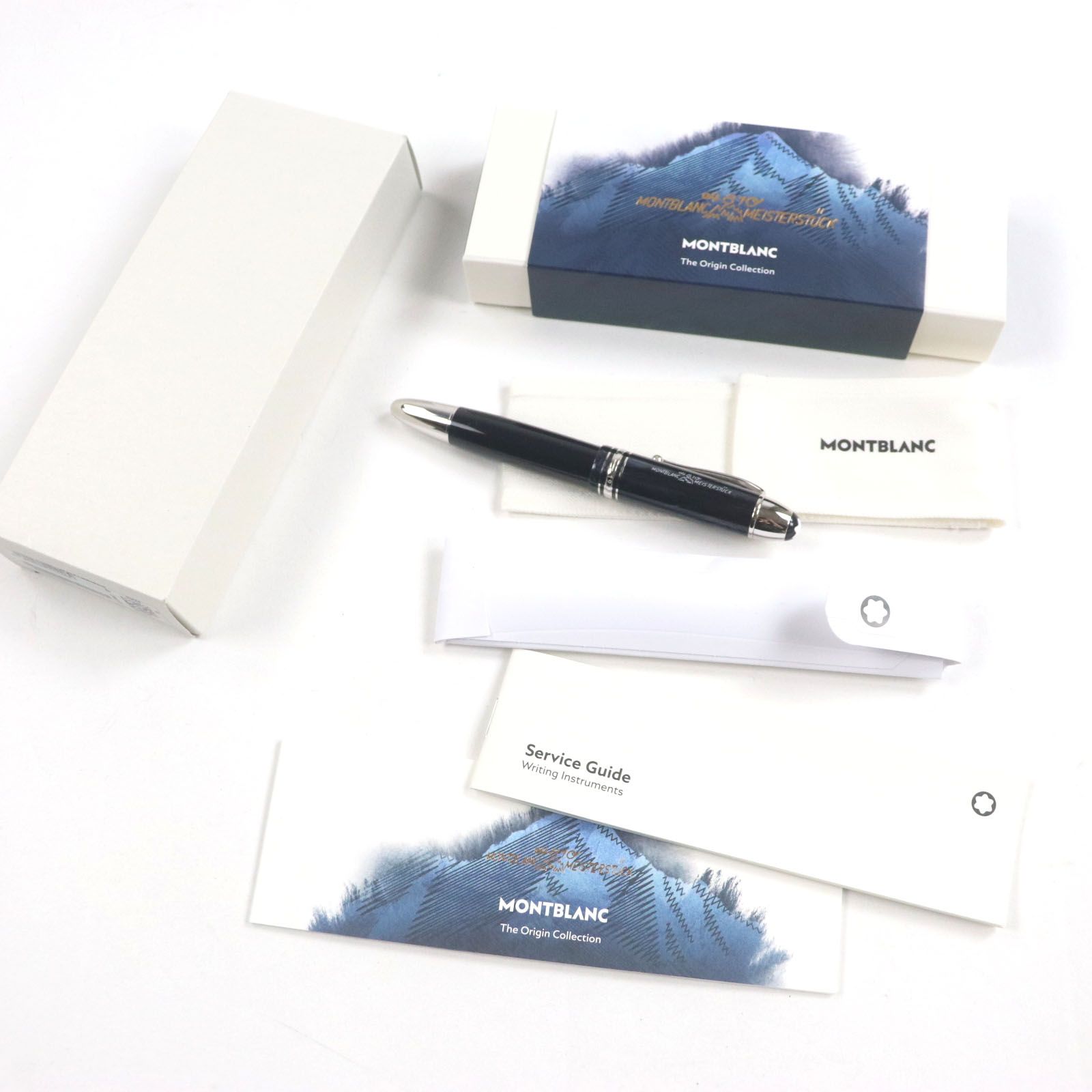 MONTBLANC モンブラン マイスターシュテュック 149 オリジン ペン先18K Mニブ 100周年記念 ホワイトスター 万年筆 ブラック シルバー 箱 保存袋 ケース付き ドイツ製 メンズ