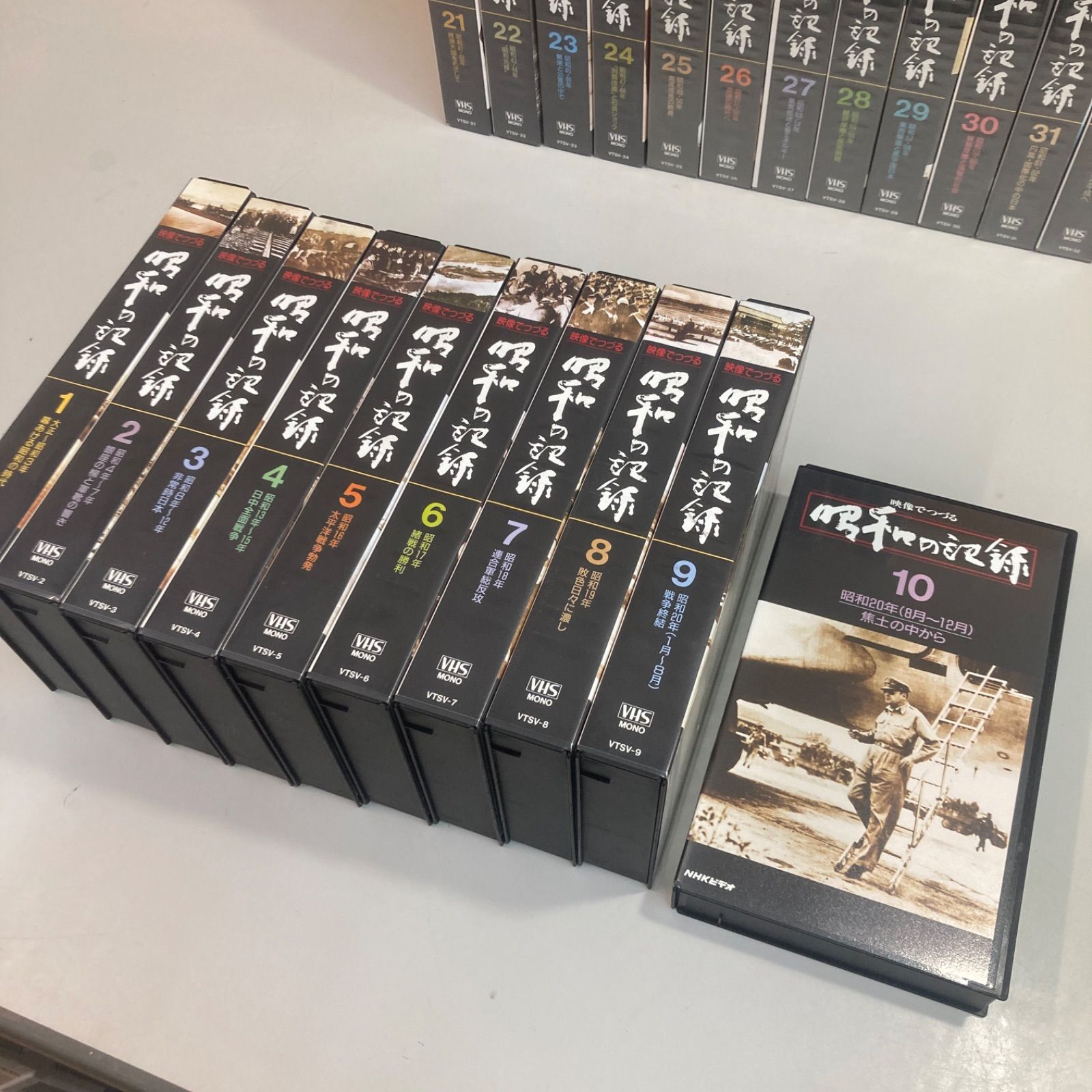 映像でつづる昭和の記録 VHSビデオ] 映像でつづる昭和の記録 全32巻 | NHK |本 | 通販