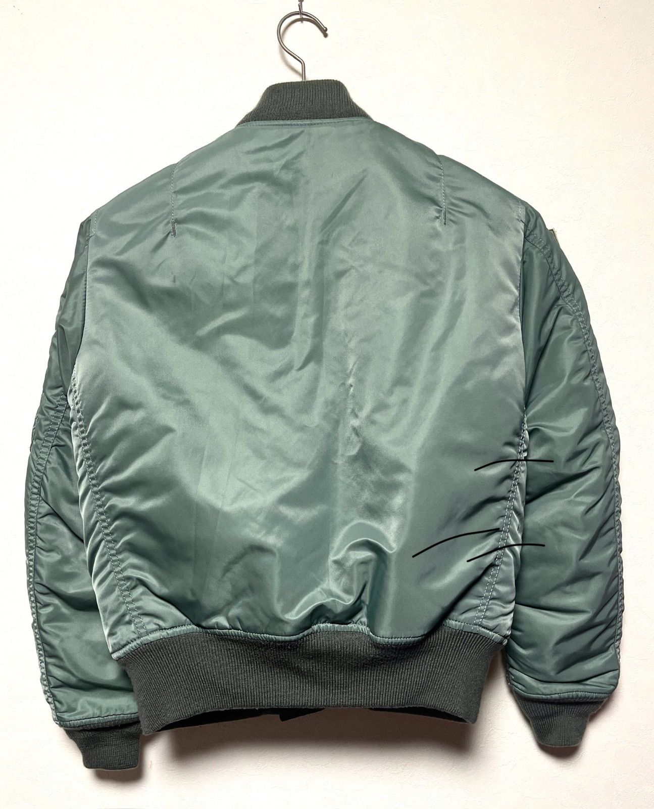 AVIREX MA-1 セージ アヴィレックス AVIREX ECDP CROCODILE MA－1 （セージ1