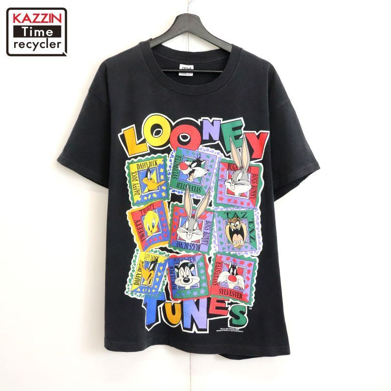 90s USA製 vintage ルーニーテューンズ Looney Tunes Anvil 半袖