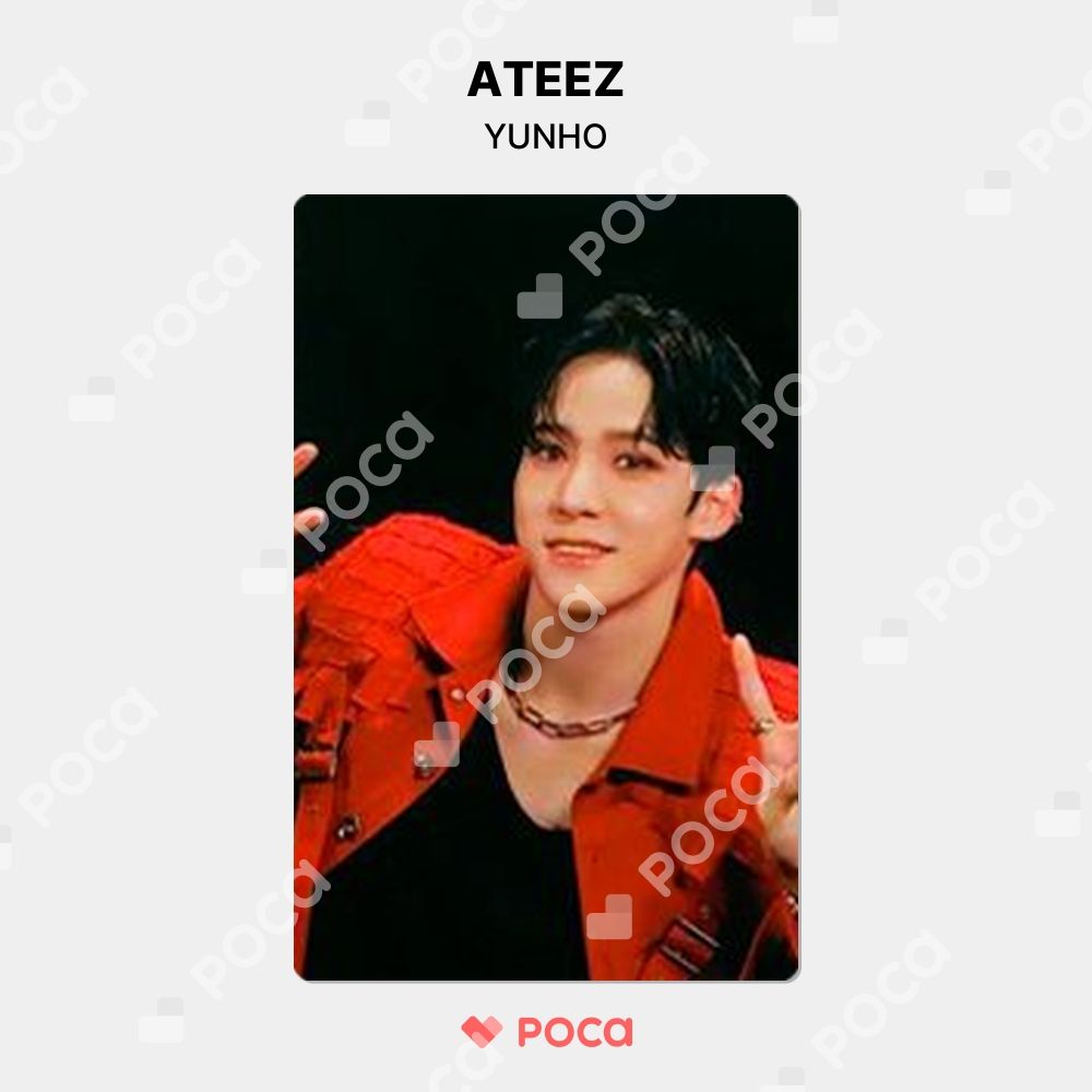 ATEEZ ユノ トレカ ZERO : FEVER Part.2 BEHIND CUT PHOTOCARD