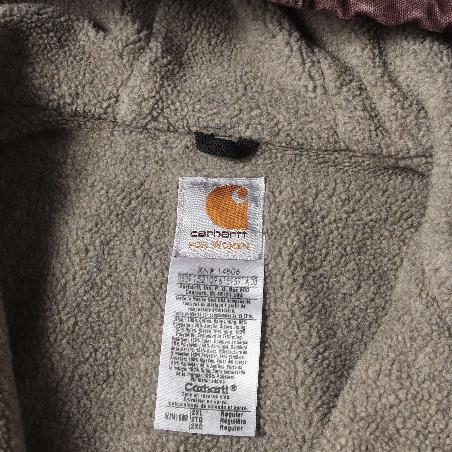 Carhartt カーハート ジャケット サイズ:XXL(ウーマンサイズ