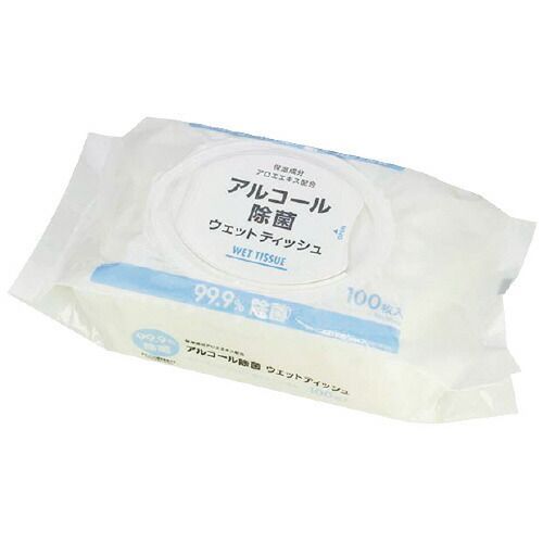 エコパック AL除菌ウェット100枚×36P システムポリマー