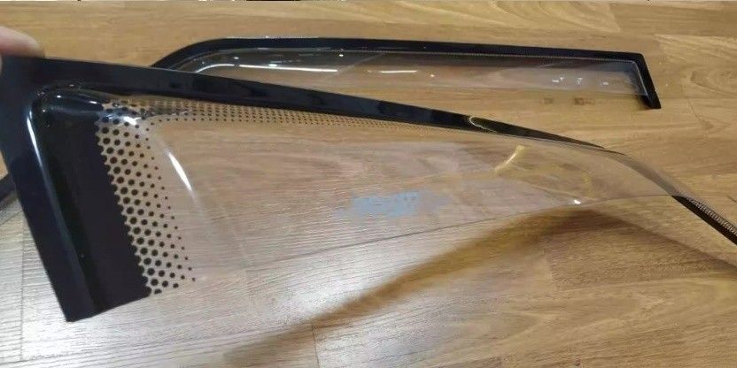 雨除け 風切り音防止