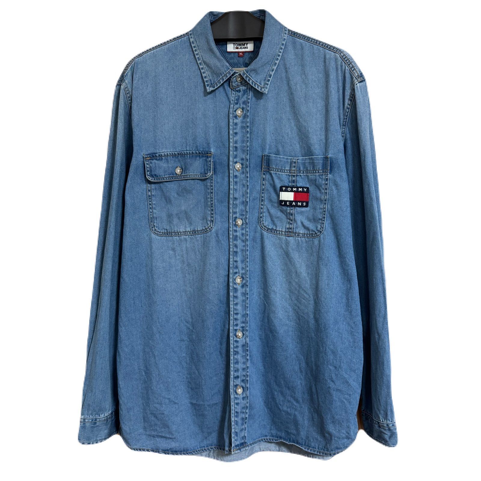TOMMY JEANS TOMMY HILFIGER バックプリント ビッグロゴ デカロゴ 