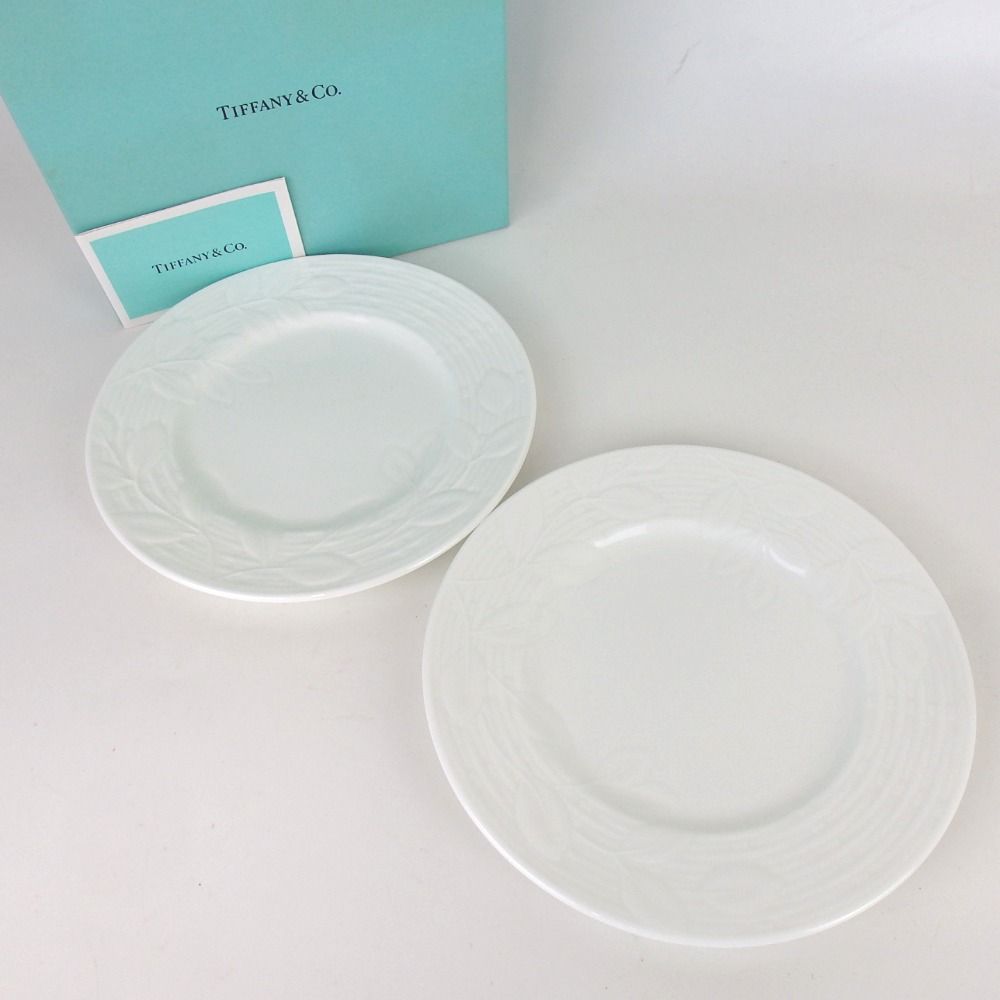 TIFFANY＆Co. ティファニー 食器 2枚組 プレート 皿 2003 26-427(9