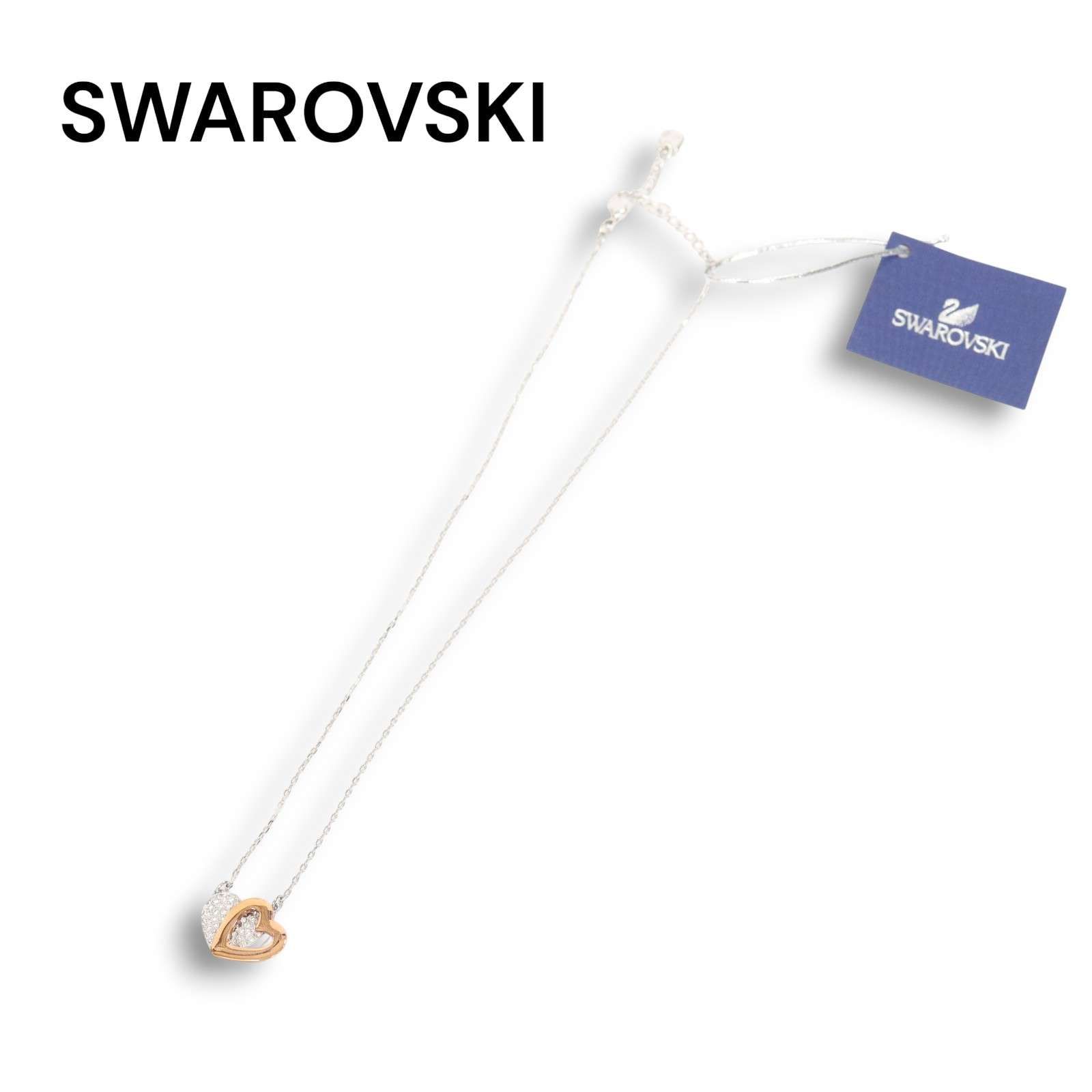 新品 未使用】 SWAROVSKI スワロフスキー 5182088 ダブル ハート 