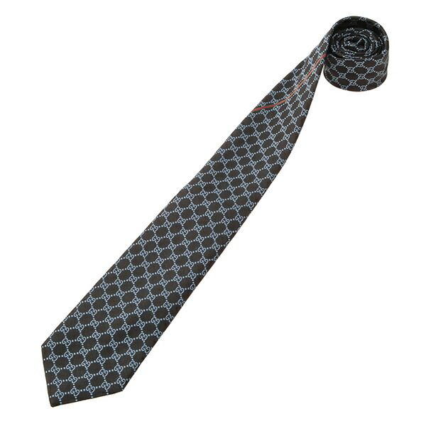 新品 グッチ GUCCI ネクタイ GGパターン ブラック 黒 - メルカリ
