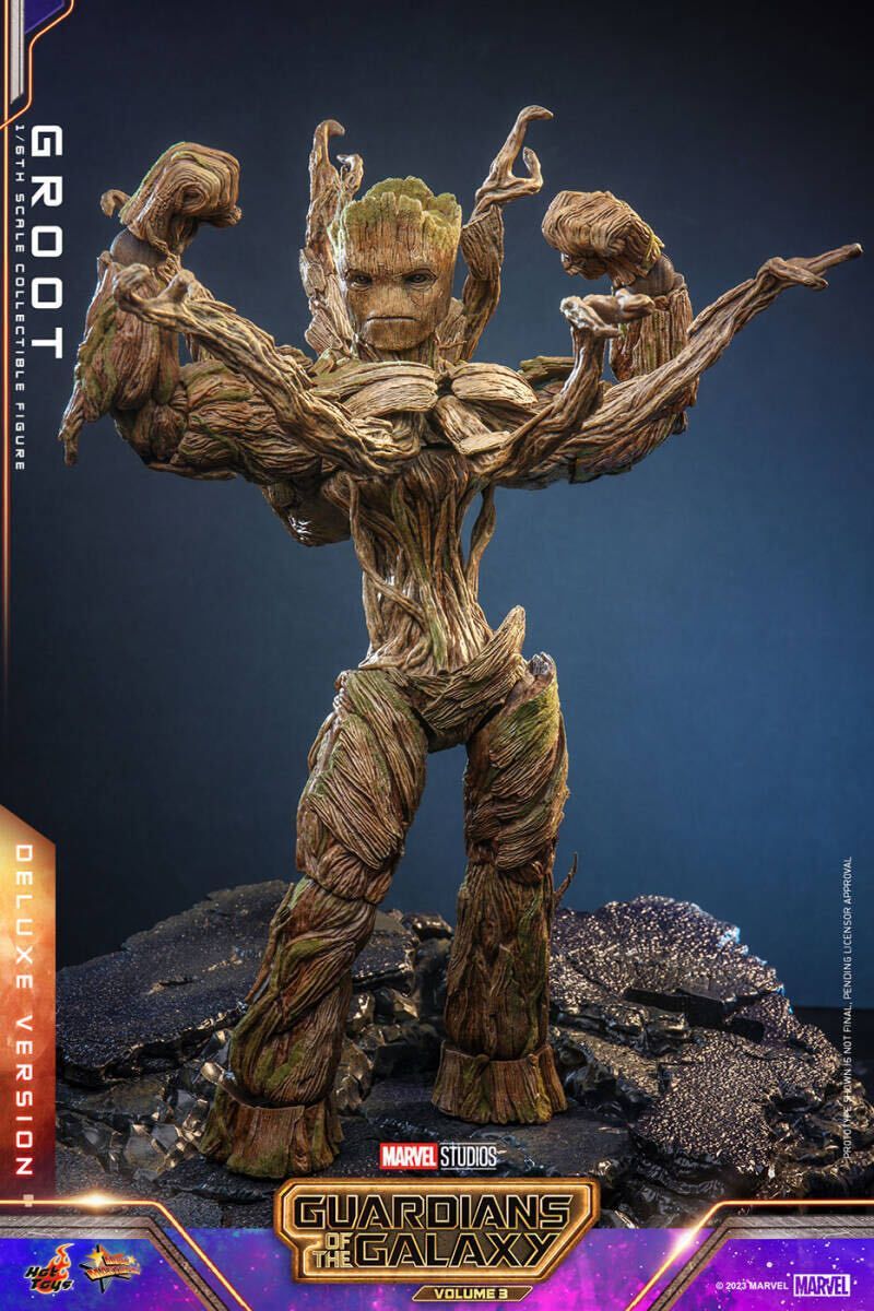 ホットトイズ MMS707 ガーディアンズ・オブ・ギャラクシー3グルート DX版 ホットトイズ 1/6 ガーディアンズ・オブ・ギャラクシー Vol.3
