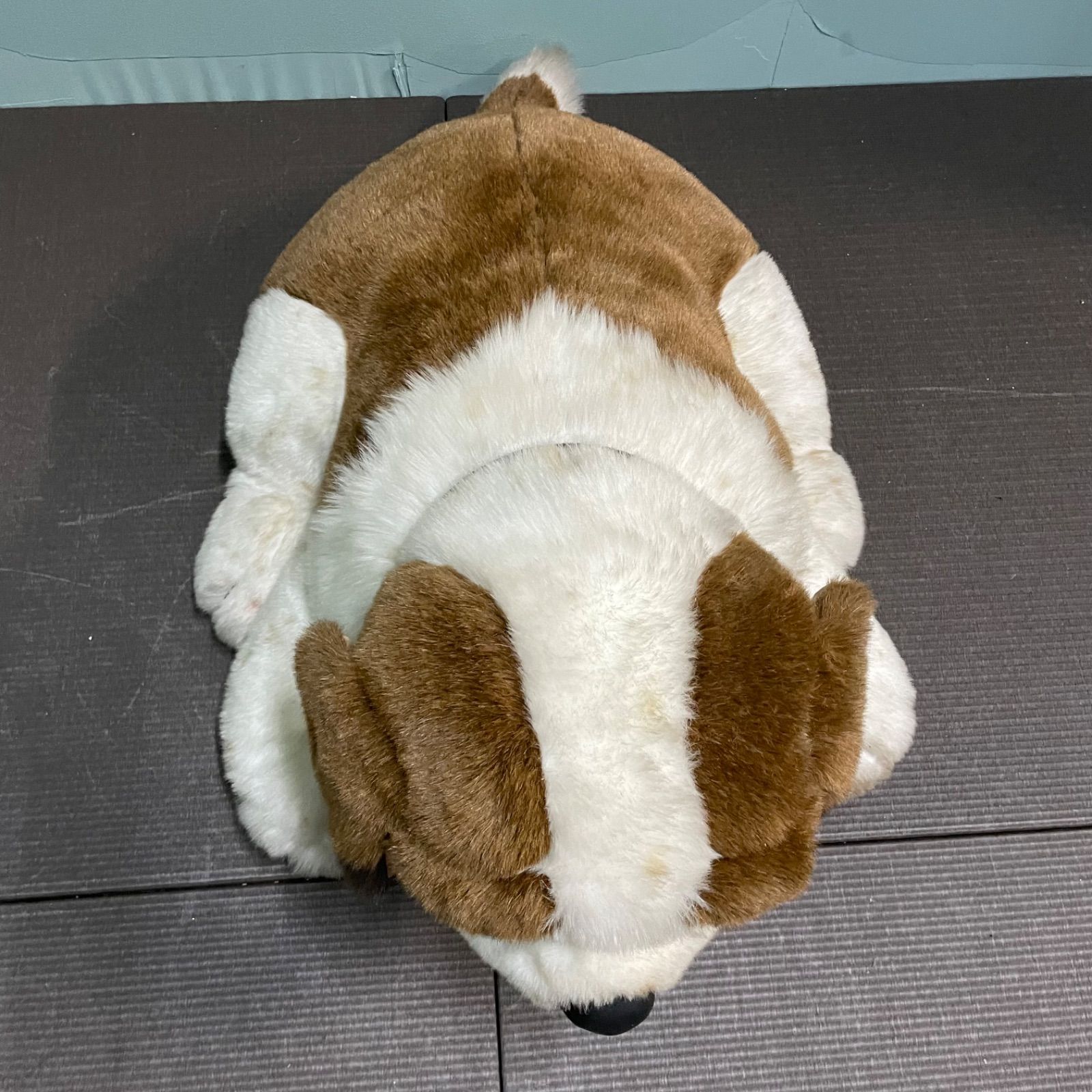 ♭ 特大 大型 ぬいぐるみ 犬 セントバーナード 人形 マスコット 置物