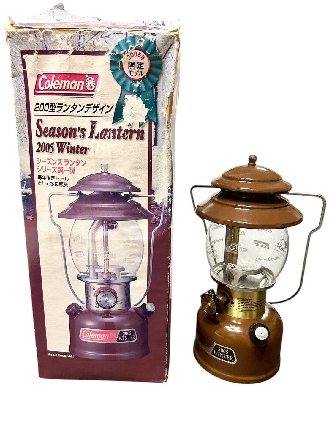 Coleman Season's Lantern 2005 Winter 限定版 Coleman Seasons Lantern 2005 Limited Edition Winter Brown