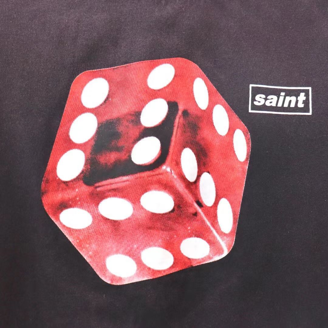 お洒落な◇SAINT MICHAELセントマイケル◇ダイスDice クルーネック ロングスリーブ長袖Ｔシャツ ユニセックス - メルカリ