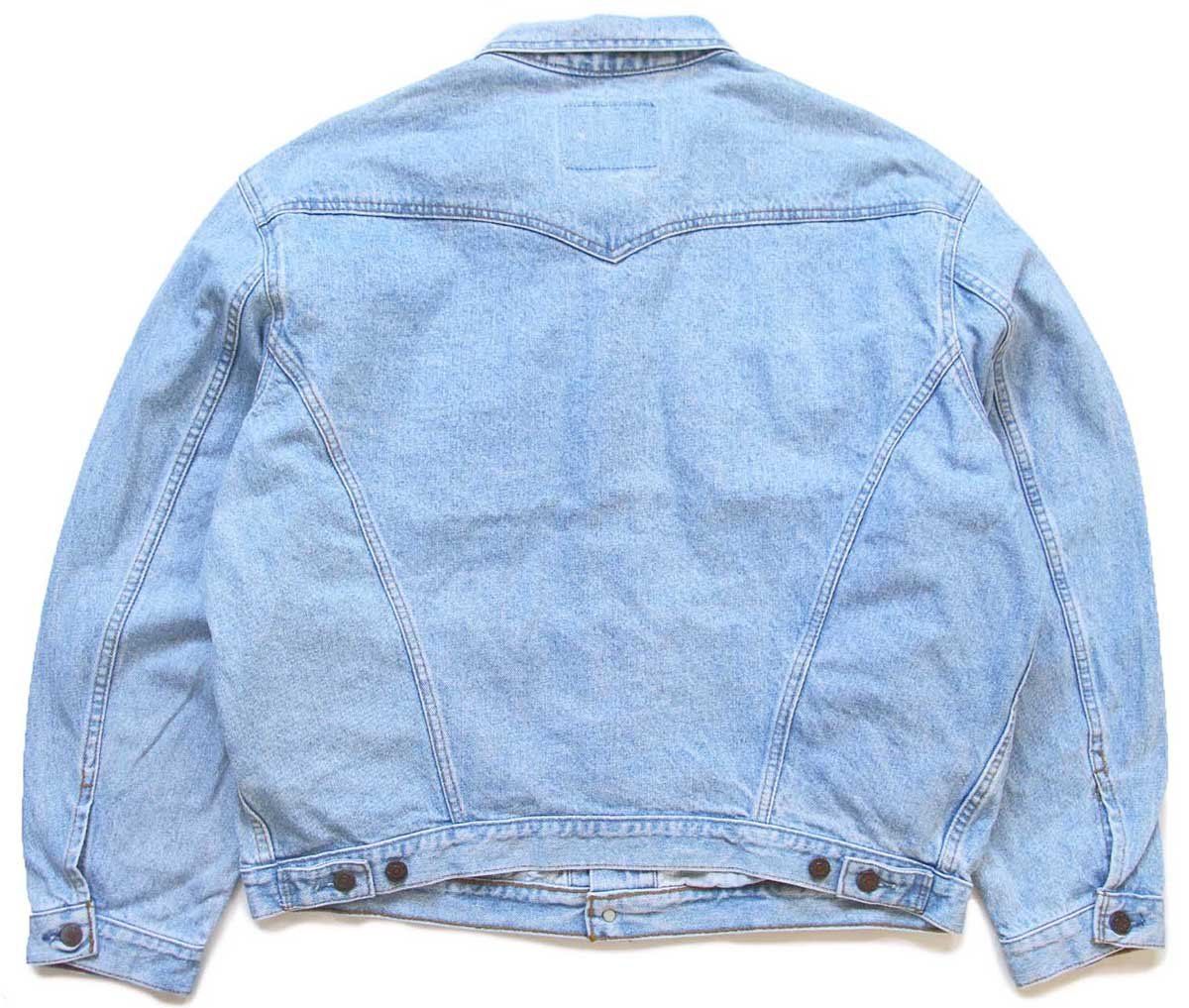 古着カナダ製90s◆リーバイス デニムジャケット インディゴブルー メンズL 90s カナダ製 Levi'sリーバイス 75525 デニムジャケット 4ポケット