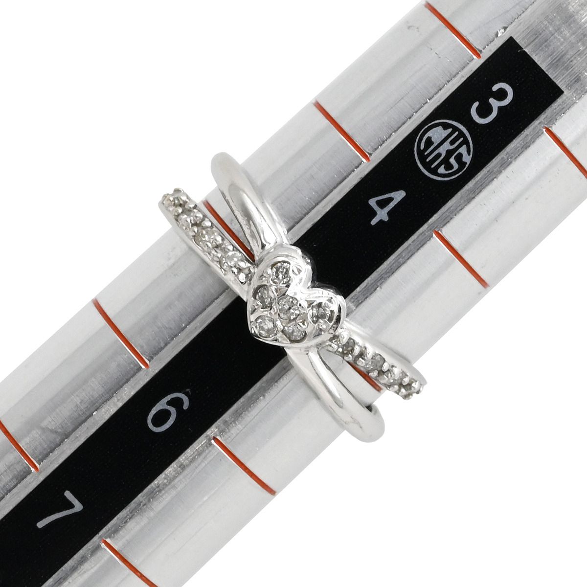 リング 指輪 ダイヤリング K14WG ダイヤモンド ホワイトゴールド  