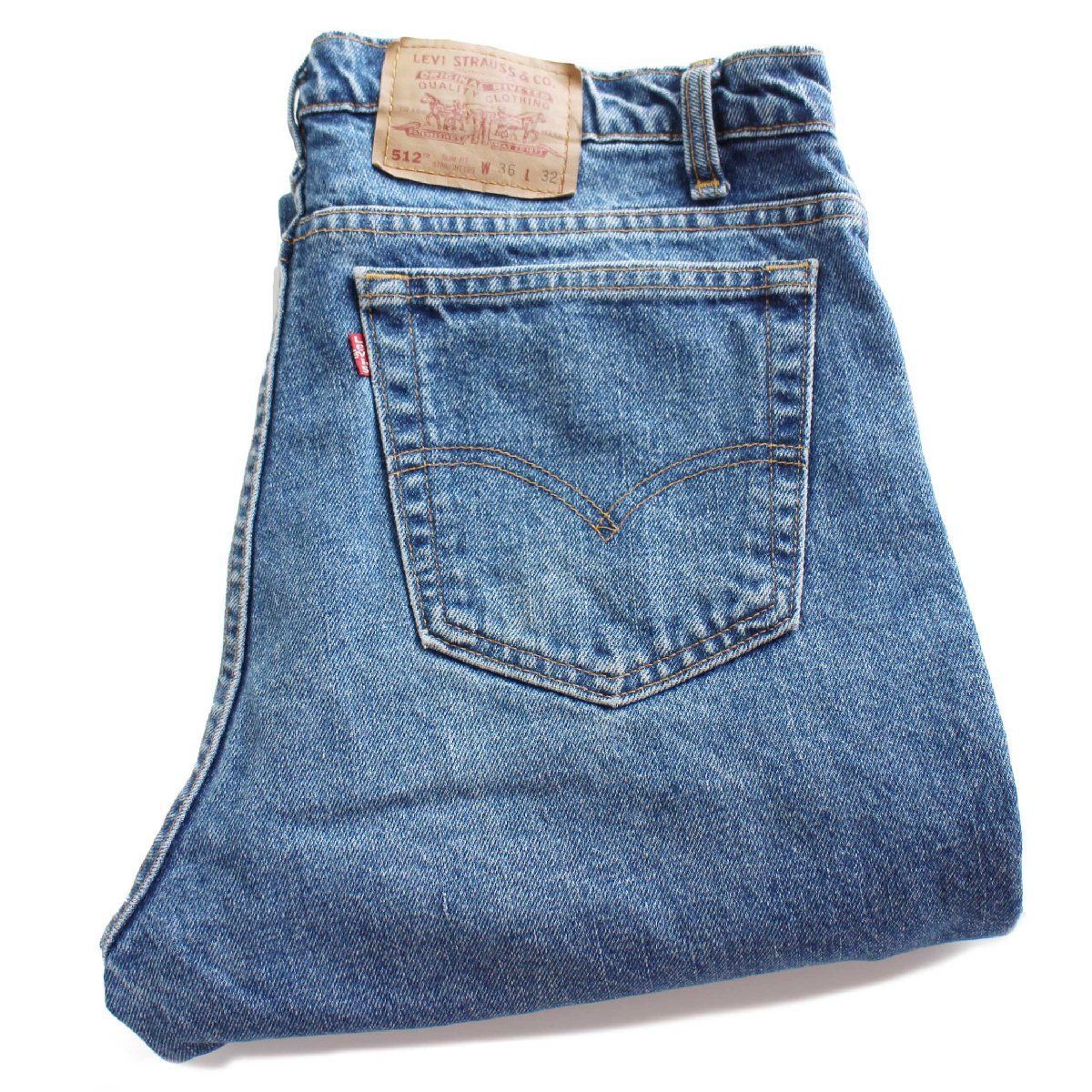 90s カナダ製 Levi'sリーバイス 512 デニムパンツ w36 L32☆SDP1304