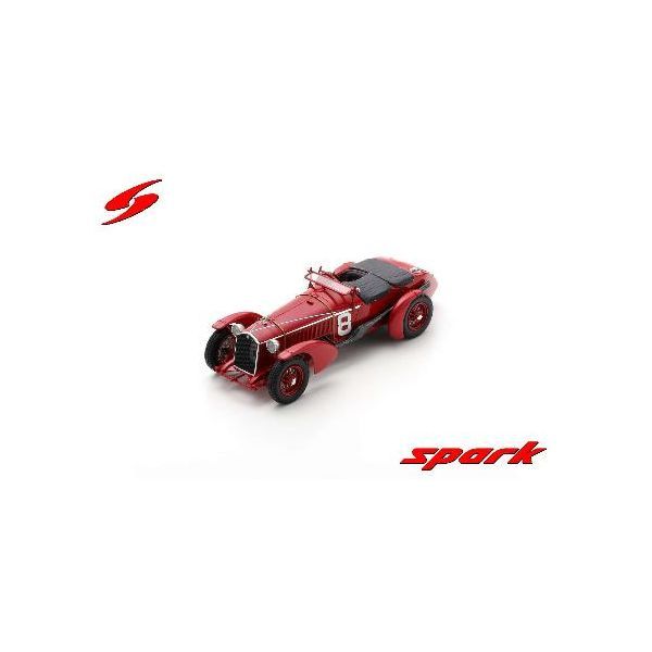 【新品・7営業日以内発送】SPARK JAPAN 9580006440327 18LM32 1／18 Alfa Romeo 8C No．8 Winner Le Mans 1932 R． Sommer － L． Chinetti【沖縄離島販売不可】