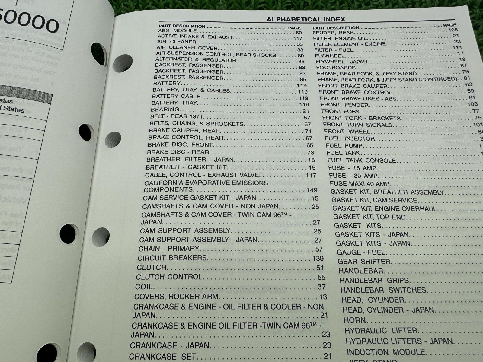 FLHRSE4 パーツリスト 英語版 ハーレー 正規 バイク 整備書 2008年FLHRSE4モデル CVO ロードキング 車検 パーツカタログ 整備書 oS