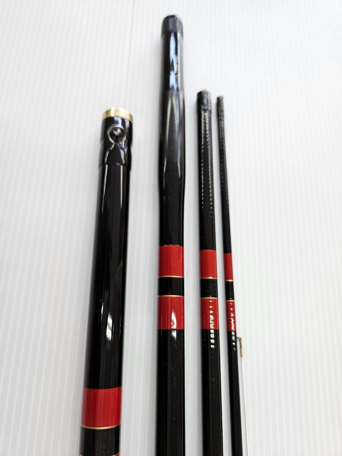 m*n様 がまチヌ　MULTI FLEX 前打ち　630-530 がまチヌ MULTI FLEX 前打ち 瞬技 530-630鮎竿 黒 赤