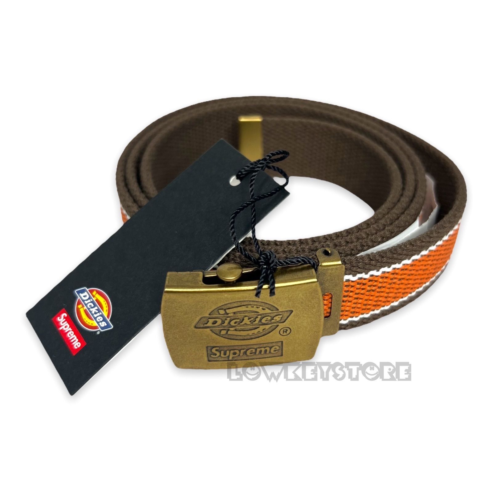 Supreme Dickies Stripe Webbing Belt - LOWKEY STORE - メルカリ