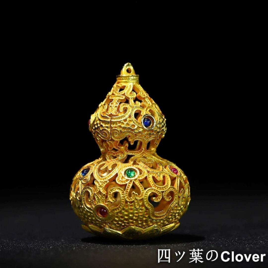 銅 細工 金瓢?福禄 開運 風水 招財 置物 - メルカリ