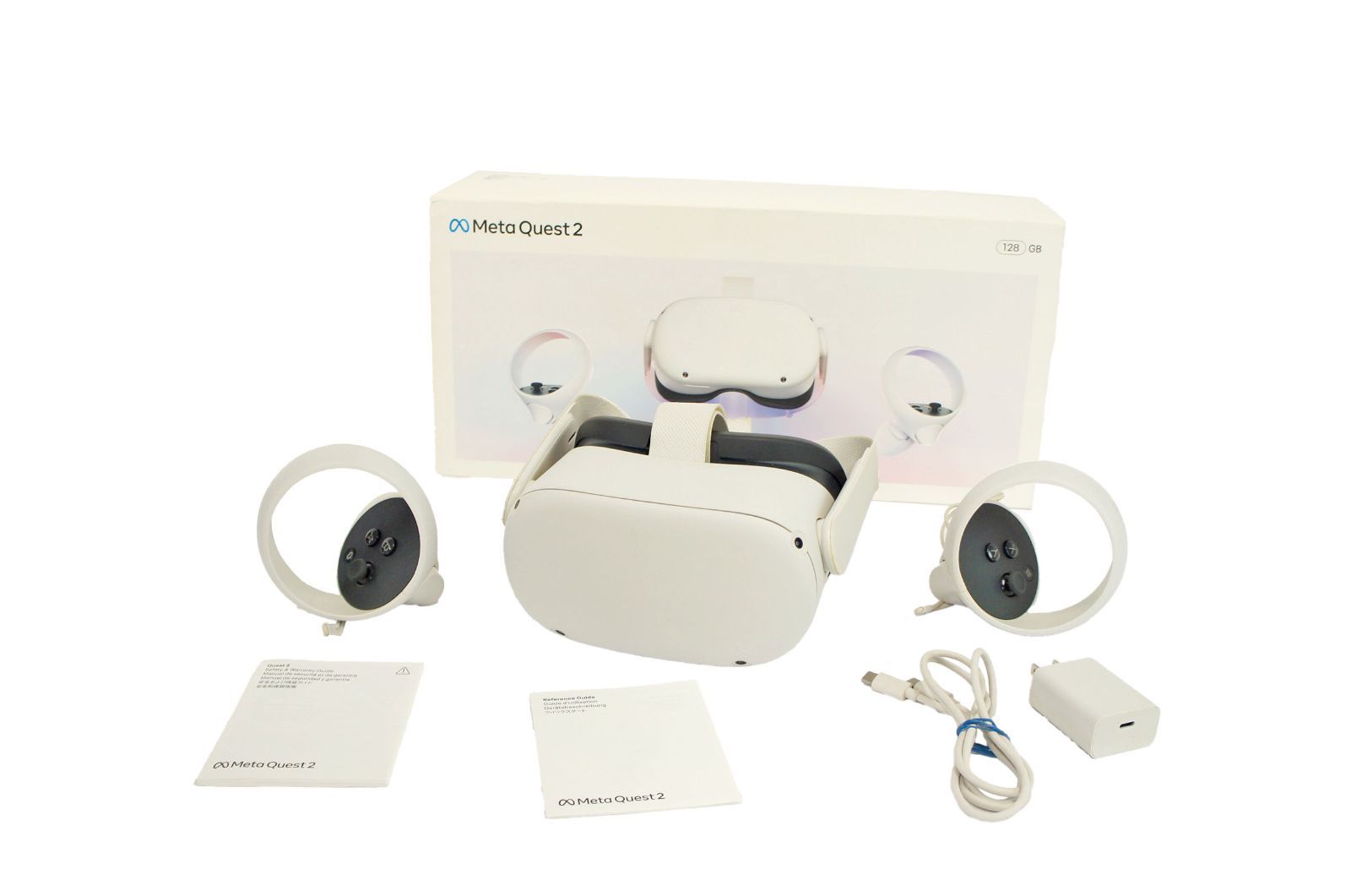  Quest 2 VRヘッドセット 128GB（ほぼ未使用） Amazon.co.jp: 【整備済み品】 Meta Quest 2 完全ワイヤレスの